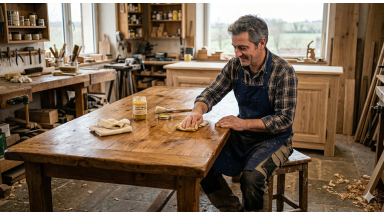 Entretenir ses meubles en sapin massif ciré : le guide complet de nos artisans